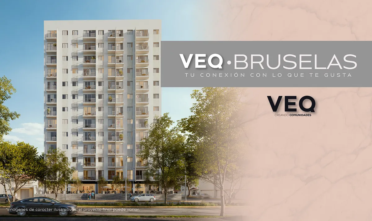 VEQ Bruselas | Departamentos en Colonia Moderna a minutos de Chapultepec